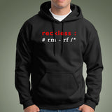Unix Coding - Reckless Men's Hoodies Online India