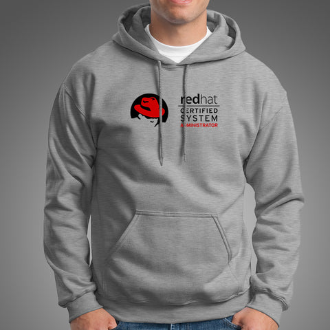 Red Hat Certified System Administrator Hoodie For Men India