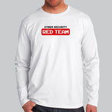 Red Team Offensive Hacker Cyber Security T-Shirt For Men
