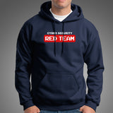 Red Team Offensive Hacker Cyber Security T-Shirt For Men