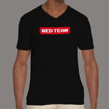 Red Team Offensive Hacker V Neck T-Shirt For Men Online India