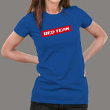 Red Team Offensive Hacker T-Shirt For Women