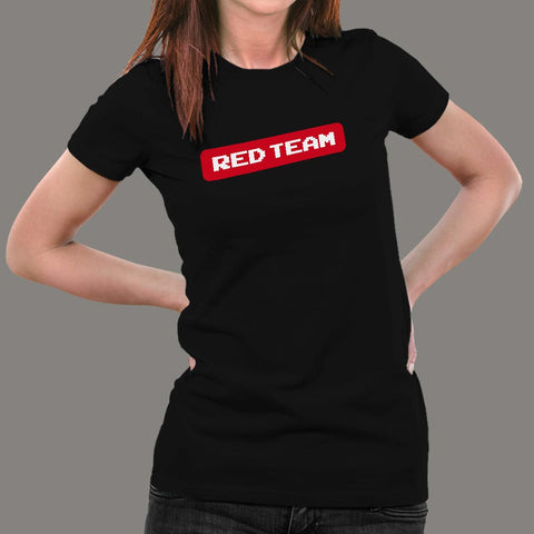 Red Team Offensive Hacker T-Shirt For Women Online India