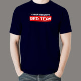 Red Team Offensive Hacker Cyber Security T-Shirt For Men