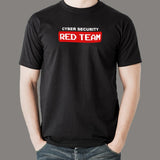 Red Team Offensive Hacker Cyber Security T-Shirt For Men Online India