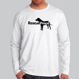 Animal Rescue Full Sleeve T-Shirt Online India
