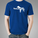 Rescue Proud Men's Animal Rescue T-Shirt India
