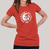 Rescue A Cat Save Nine Lives T-Shirt For Women