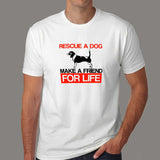 Beagle Adopt Love T-Shirt India