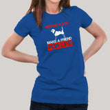 Rescue A Dog Make A Friend For Life Beagle Adopt Love T-Shirt For Women