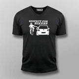 Respect For Bikers V Neck T-Shirt India