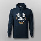 Restore Repair Resume Bike Engine T-Shirt For Men