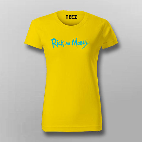 Rick And Morty T-Shirt For Women Online India