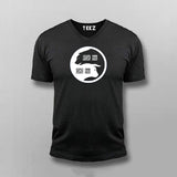 Risk Hai Ishq Hai Hindi Funny V-neck T-shirt For Men Online India