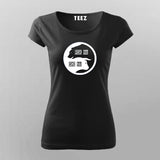 Risk Hai Ishq Hai Hindi Funny T-Shirt For Women