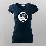 Risk Hai Ishq Hai Hindi Funny T-Shirt For Women