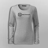 Robot Framework T-Shirt For Women