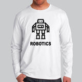 Robotics Engineer Full Sleeve T-Shirt For Men India