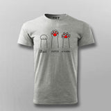 Rock Paper Scissors T-shirt For Men