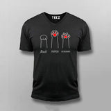 Rock Paper Scissors T-shirt For Men