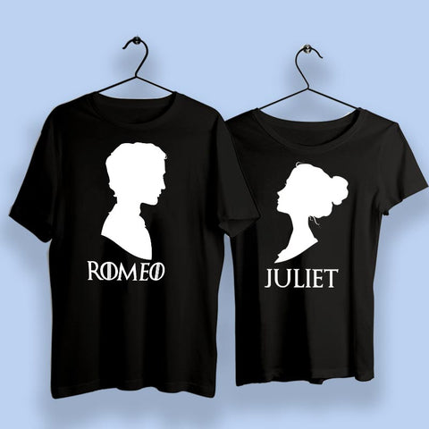 Romeo Juliet Couple T-Shirts India