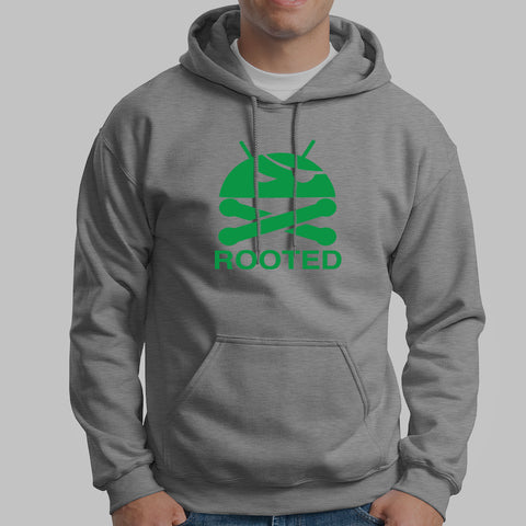 Pirate Droid Rooted Men's Hoodies