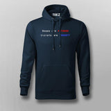 Roses Are #FF0000 Violets Are #0000FF Funny Programming Hoodies For Men
