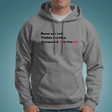 Funny Roses Are Red Web Developer Men's Programmer Hoodies