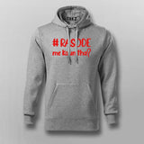 #Rosode me kaun tha Funny Meme Hoodies For Men Online India