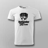 Rottweiler Mom T-Shirt For Men Online India