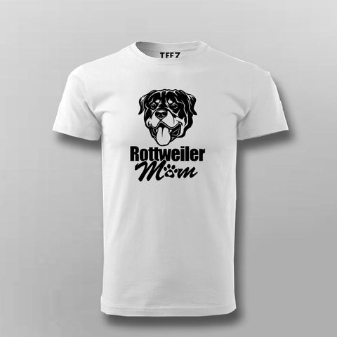 Rottweiler Mom T-Shirt For Men Online India