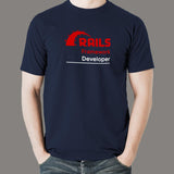 Ruby Developer T-Shirt - Craft with Gems & Rails