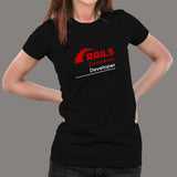 Ruby Framework Developer Women’s Profession T-Shirt India