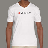 Ruby Off The Rails V Neck T-Shirt For Men India
