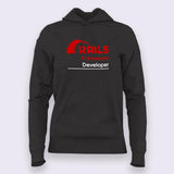 Ruby Framework Developer Women’s Hoodies India