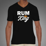 Rum King V Neck T-Shirt For Men India