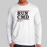 Run Cmd Full Sleeve T-Shirt For Men Online India
