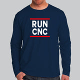 Run CNC Funny Machinist Engineer G-Code Full Sleeve For Men Online