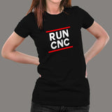 Run CNC Funny Machinist Engineer G-Code T-Shirt For Women Online