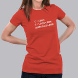 Computer Programmer Coding T-Shirt For Women