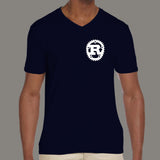 Rust Programming Men's geeky v neck t-shirt Online India online india