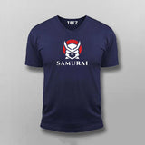 SAMURAI V-neck T-shirt For Men Online India