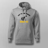 Key To Happiness Sanu Ki Hindi T-shirt For Men