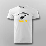 Key To Happiness Sanu Ki Hindi T-shirt For Men Online Teez