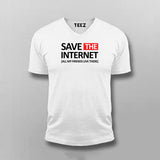 SAVE THE INTERNET T-shirt For Men