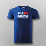 SAVE THE INTERNET T-shirt For Men