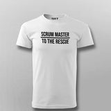 Scrum Master To The Rescue: Agile Leader Tee