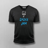 SHOCK LAGA Hindi Funny V-neck T-shirt For Men Online India