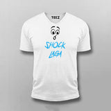 SHOCK LAGA Hindi Funny T-shirt For Men