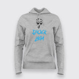 SHOCK LAGA Hindi Funny Hoodie For Women Online India